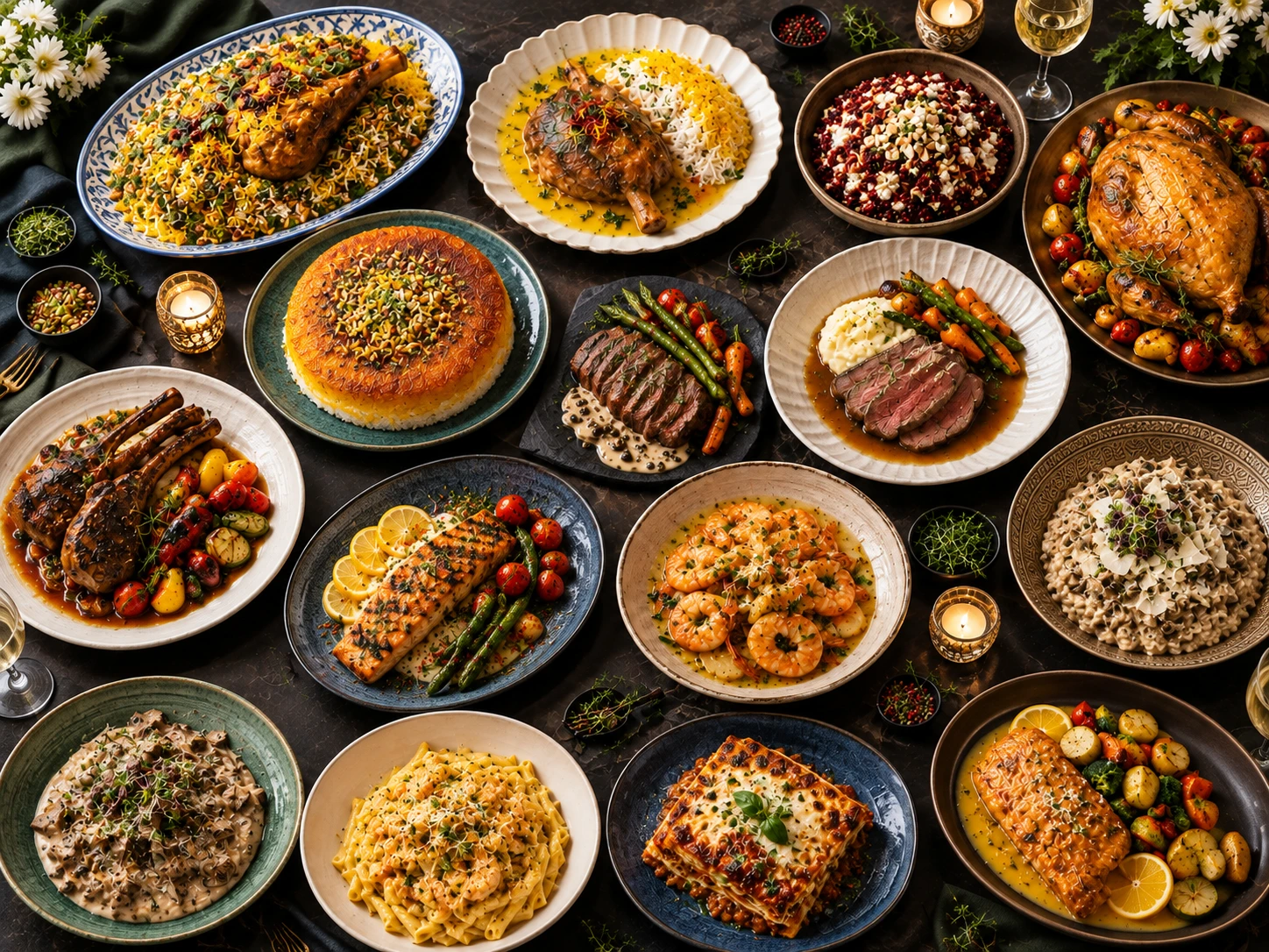 15 غذای خاص برای عروسی